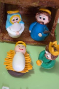 Tarta fondant de Portal de Belén para Sevilla