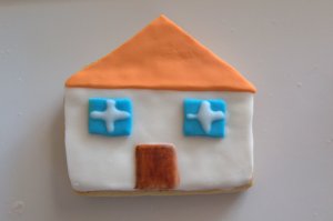 Galleta fondant de casa