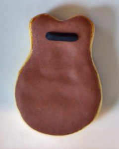 Galleta fondant castañuela