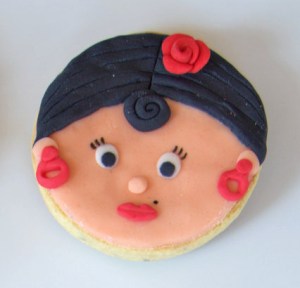 Galleta fondant gitana