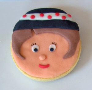 Galleta fondant gitano