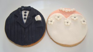 Galletas fondant para boda Galletas fondant para boda