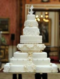 Tarta nupcial Guillermo y Kate