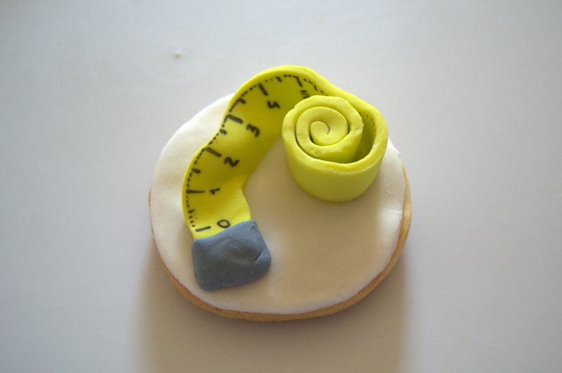 Galleta fondant de metro