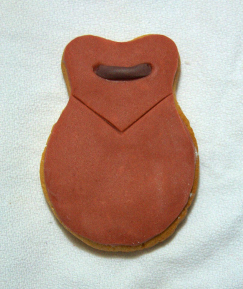 Galleta fondant de castañuela