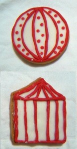 Galleta fondant farolillo y caseta