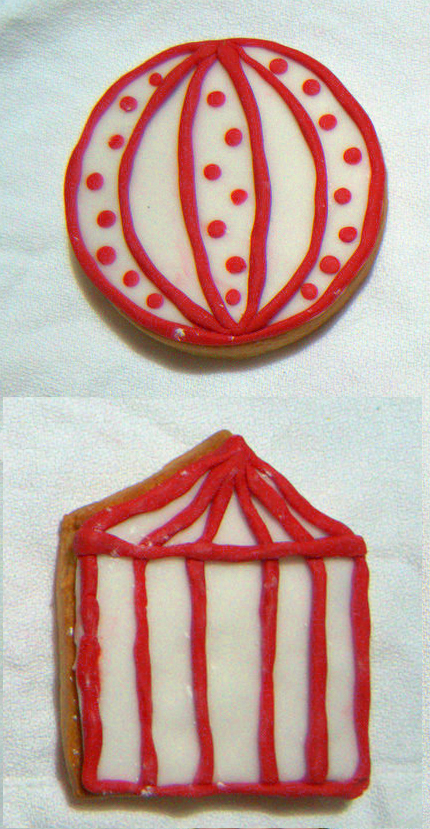 Galleta fondant farolillo y caseta