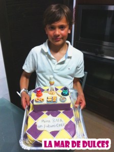 Tarta fondant de cocinero