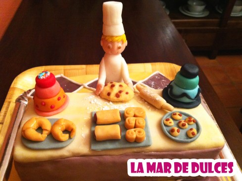 Tarta fondant de cocinero Sevilla