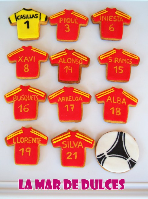 Cesta de galletas de la Eurocopa