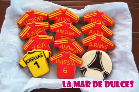 Cesta de galletas de la Selección Española de Fútbol