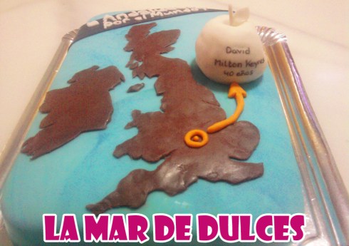 Tarta fondant del Reino Unido