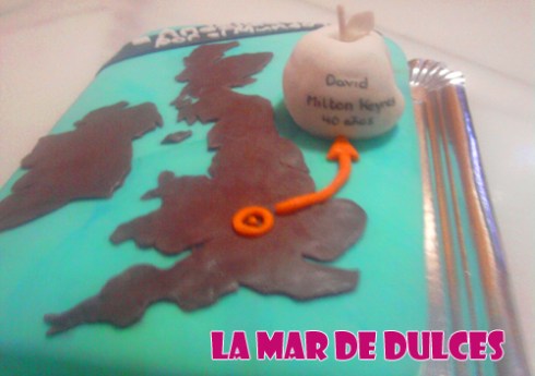 Tarta fondant del Reino Unido