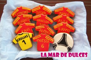 Galletas de la Selección Española