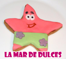 Galleta fondant de Patricio