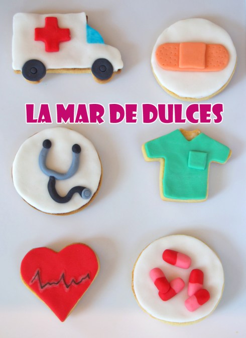Galletas fondant de médicos - Sevilla