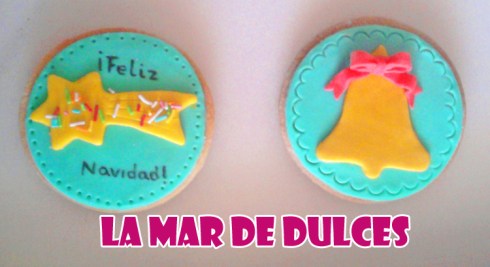 Galletas fondant de Navidad