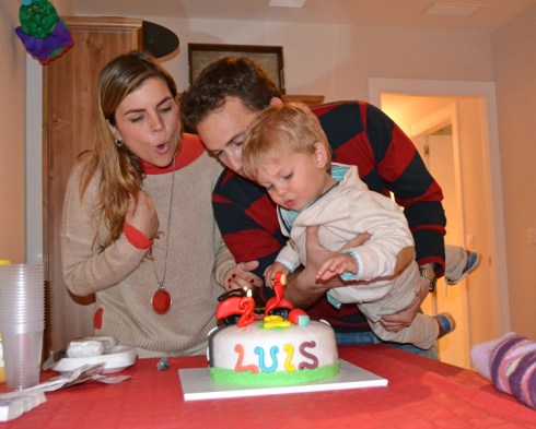 Tarta fondant de vespa