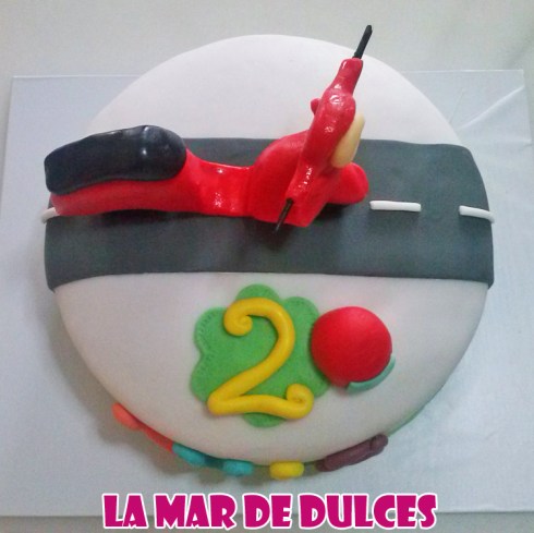 Tarta fondant de vespa