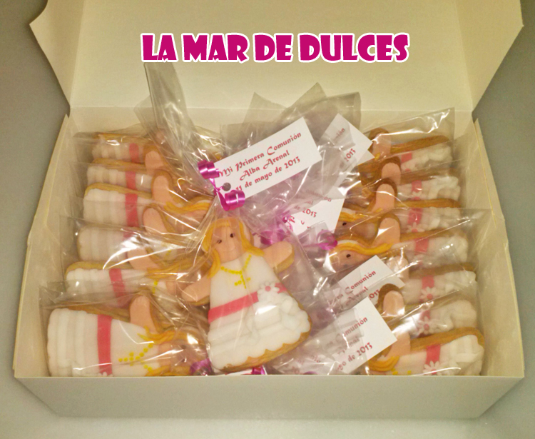 Galletas decoradas para Comunión de niña Sevilla
