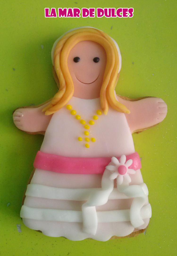 Galletas decoradas para Comunión de niña Sevilla