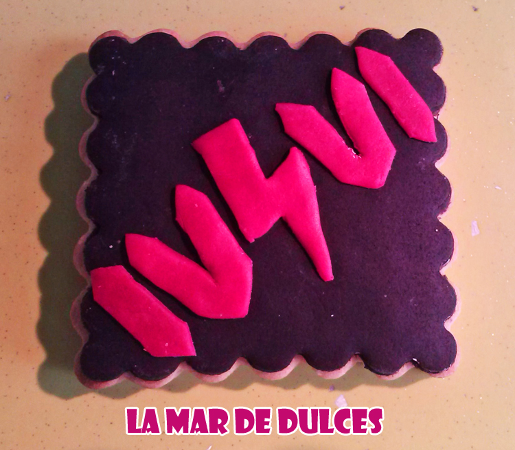 Galleta decorada para boda