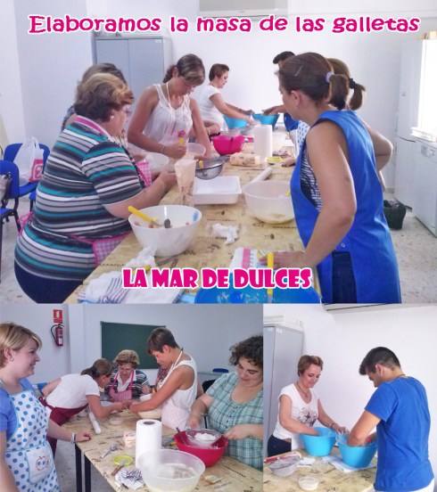 Elaboración de la masa de las galletas