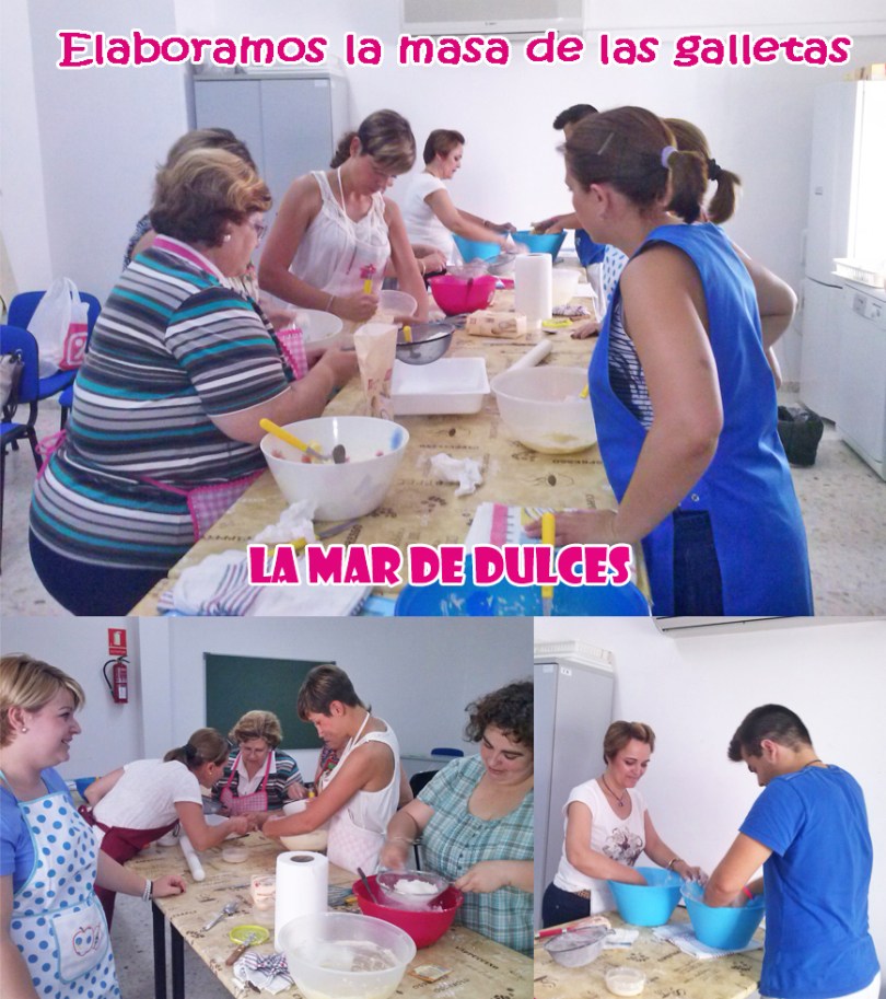 Elaboración de la masa de las galletas