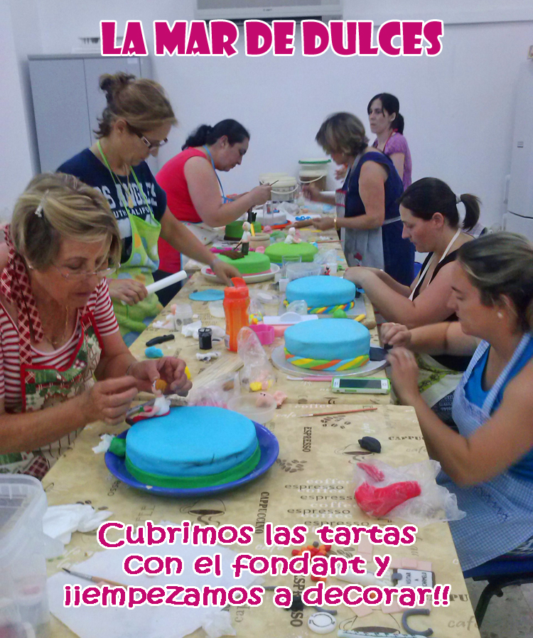 Decoración con fondant