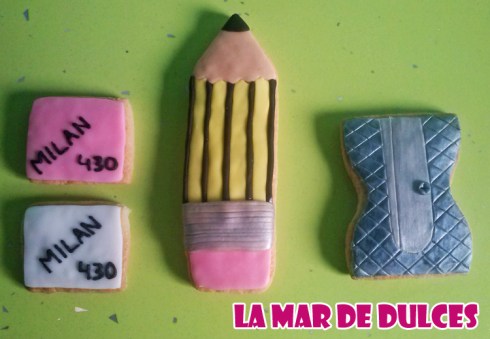 Galletas decoradas para maestra Sevilla