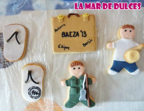 Cesta de galletas variadas