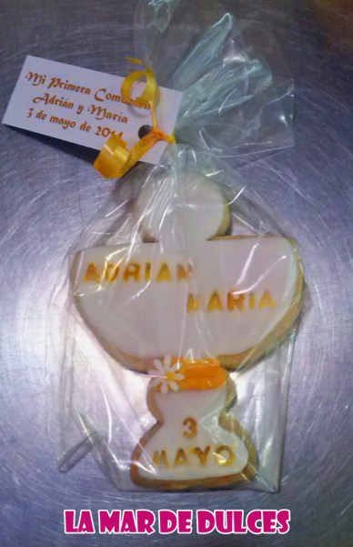 Galletas decoradas para comunión Sevilla