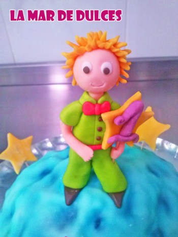 Tarta fondant cuento El Principito Sevilla