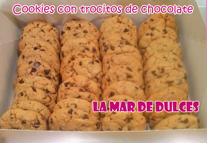 Cookies con trocitos de chocolate
