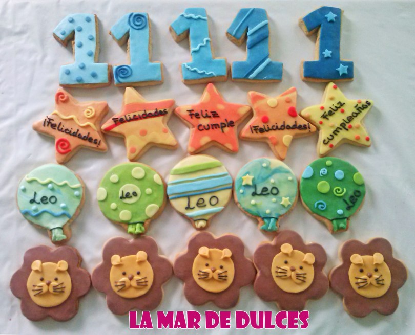 Galletas decoradas de globos Sevilla