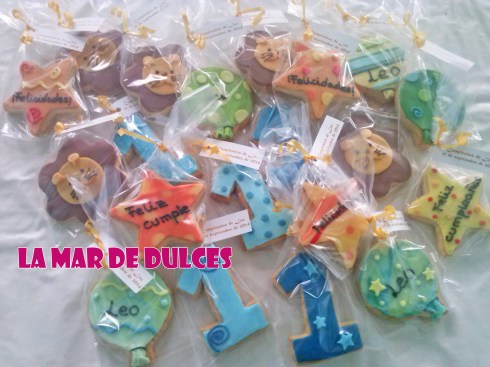 Galletas decoradas de globos Sevilla