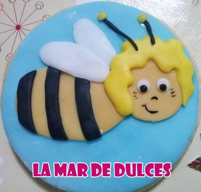 Galletas decoradas de la Abeja Maya