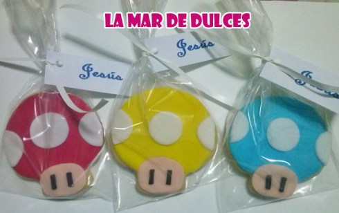 Galletas decoradas de Mario Bros Sevilla