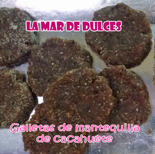 Galletas de mantequilla de cachuete y ciruelas