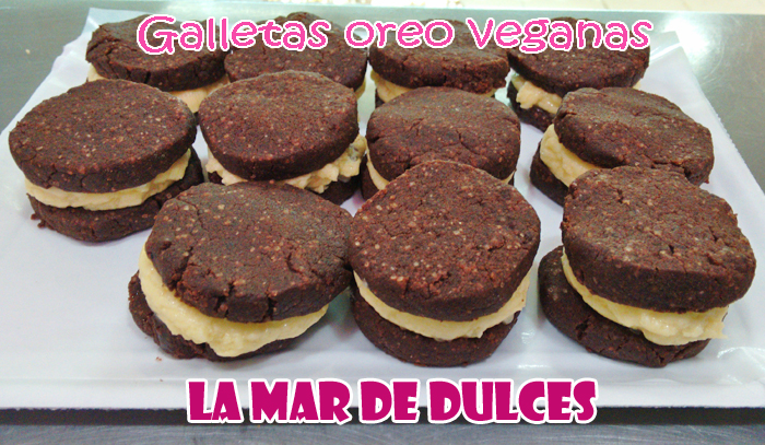 Galletas Oreo veganas - sin huevo ni leche, con harina de arroz