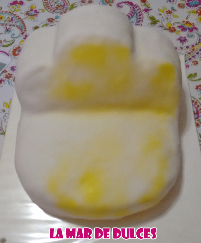 Tarta fondant de El Hobbit Sevilla