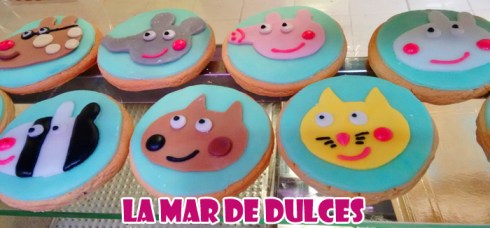 Galletas decoradas de Peppa Pig Sevilla