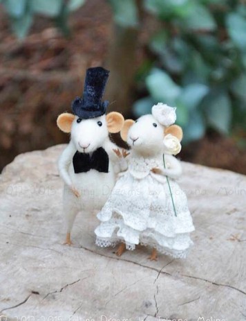 Galletas decoradas de ratones para boda Sevilla