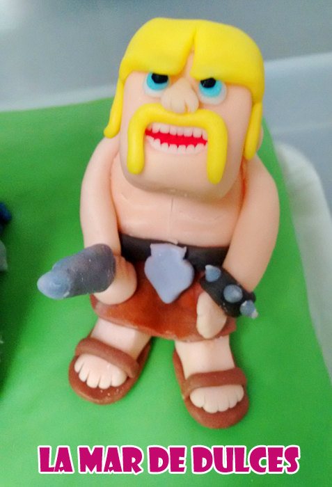 Tarta fondant de Clash of Clans Sevilla